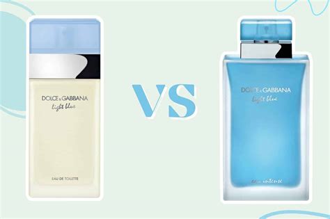 dolce gabbana light blue vs intense|dolce and gabbana light blue intense women.